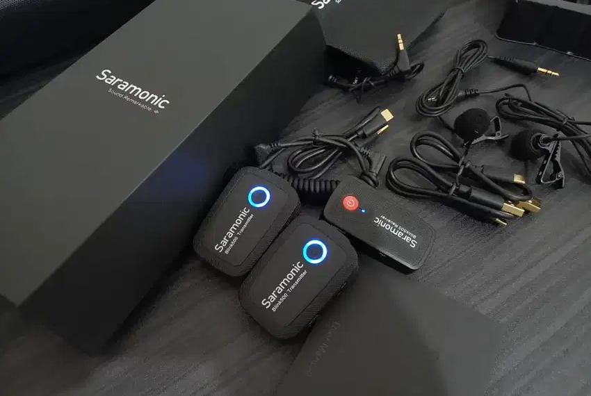 Mic Wireless Saramonic Blink 500 B2, Microphonenya Para Youtuber & Konten Kreator !!!