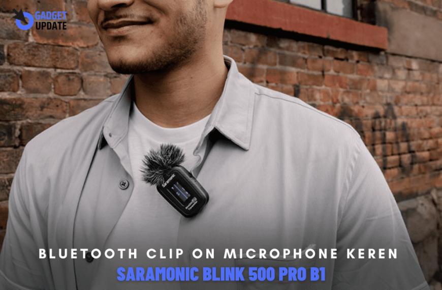 Bluetooth Clip On Microphone Keren, Pengisian Daya Saramonic Blink 500 Pro B1 melalui Case 3 Slot !!!