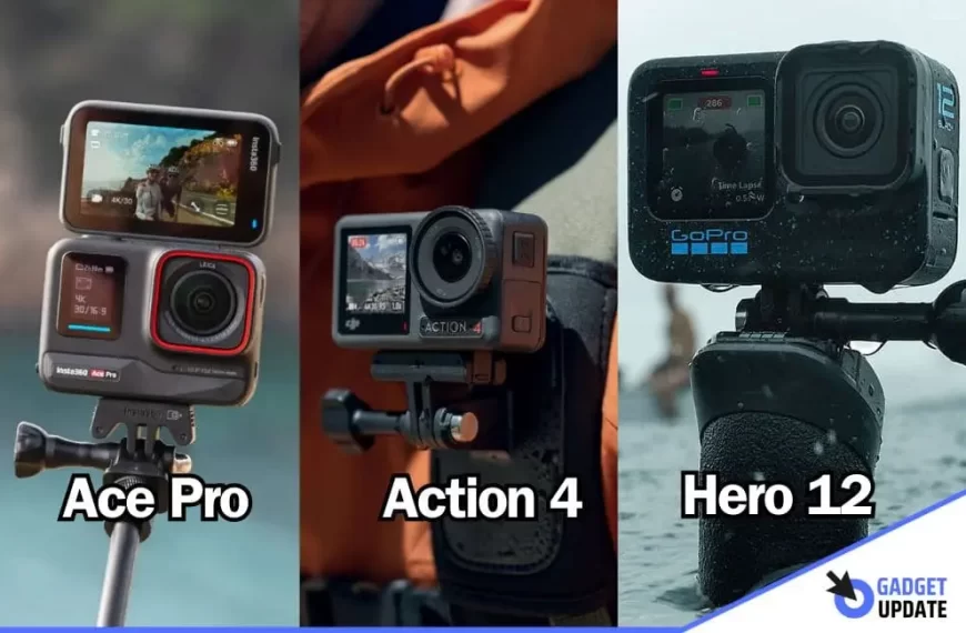 Insta360 Ace Pro vs GoPro Hero 12 vs DJI Action 4: Perbandingan Kamera Aksi Terkini
